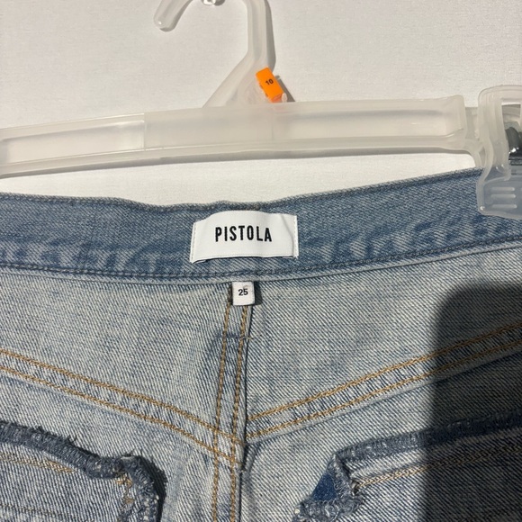 Pistola Light Blue Denim Mini Skirt - Picture 12 of 13